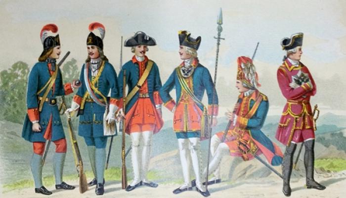 Исторические воинские звания в россии